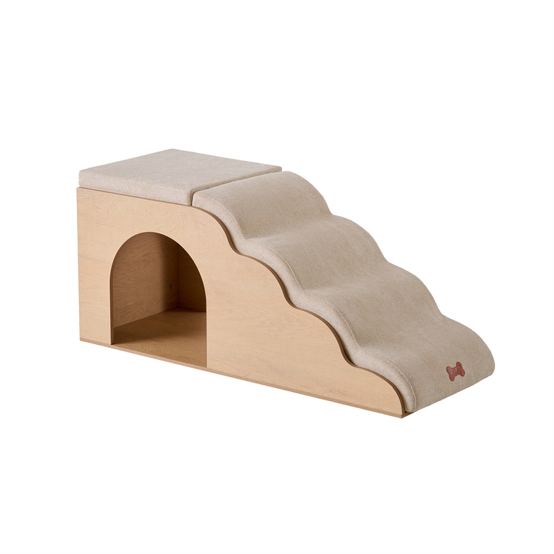 Dog Stairs with Pet House