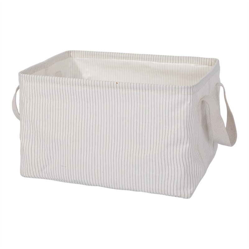 Striped Storage Bag L