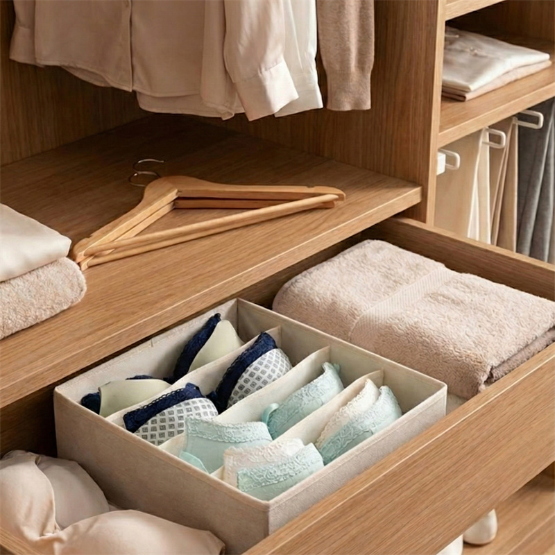 Linen Range 4-Grid Bra Organizer