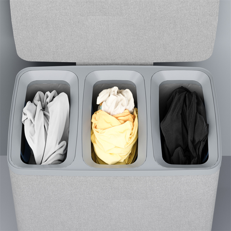 EasySort Trio 120L Laundry Hamper  