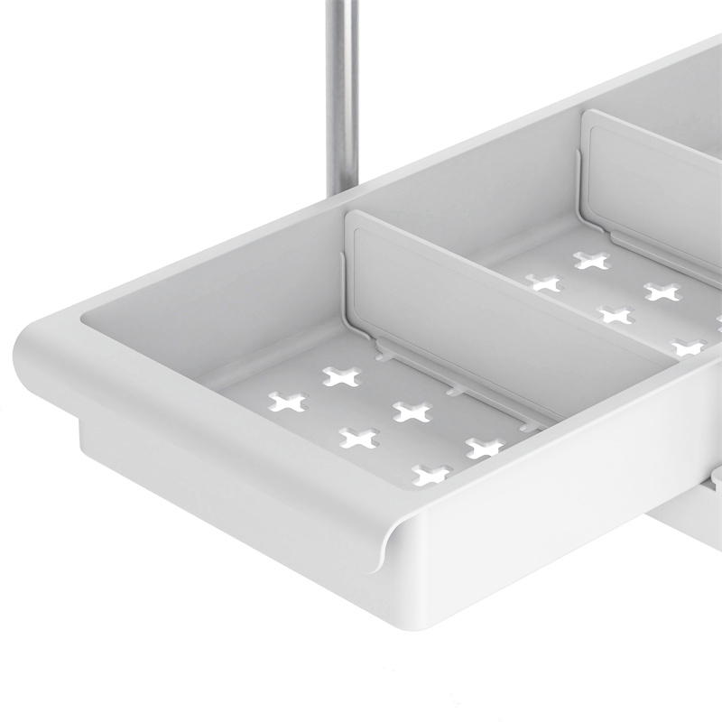 2-Tier Under Sink Organizers with Drawer