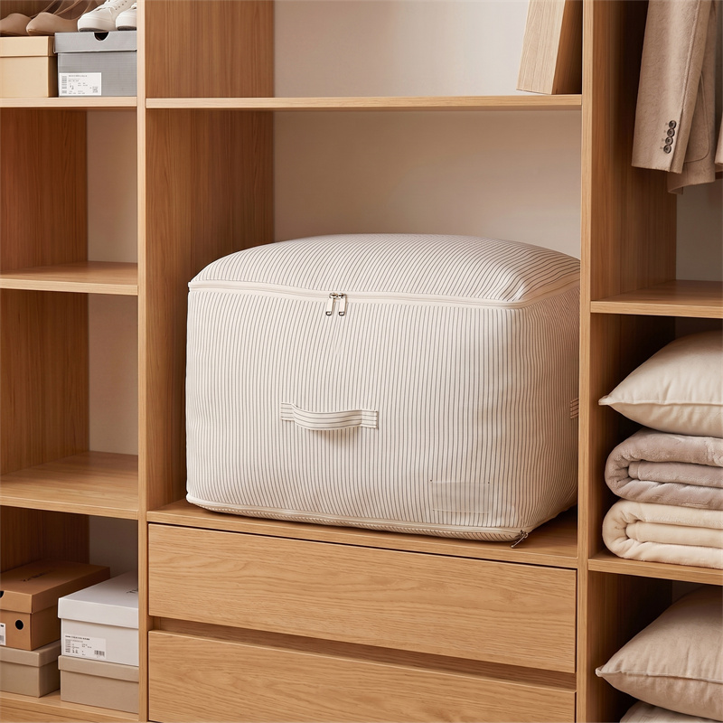 Striped Compression Storage Bag-L
