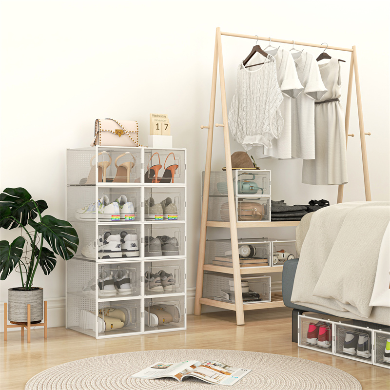 Click Stackable Large Shoe Box