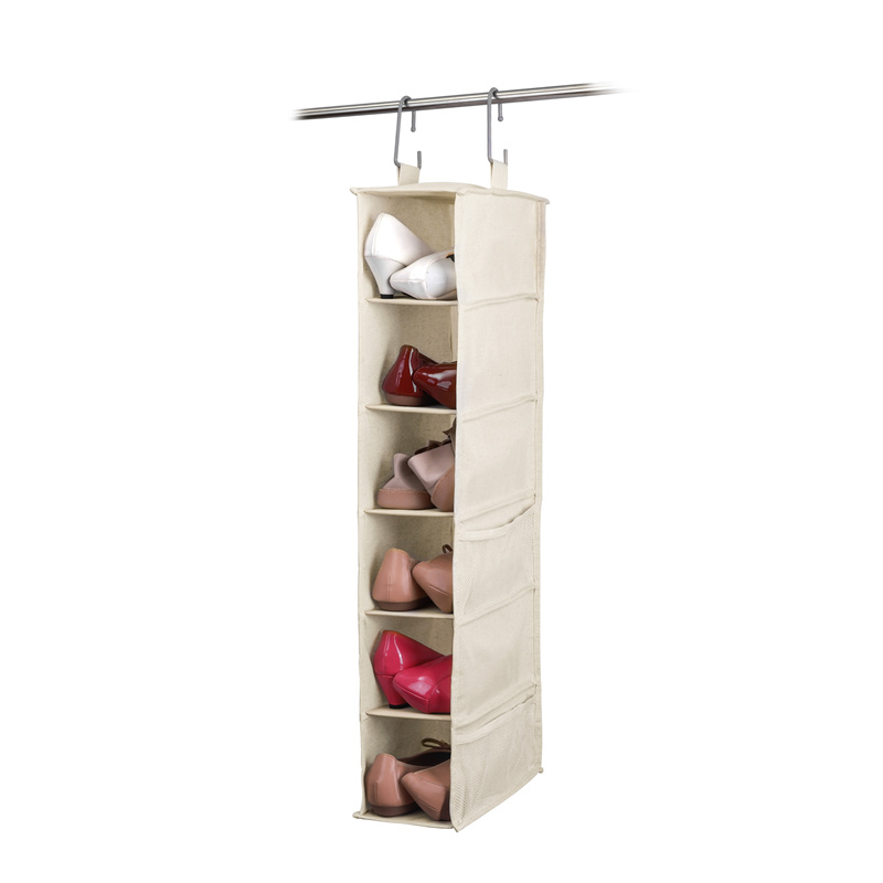 Linen Range Small Hanging 10-Shelf  Organizer 