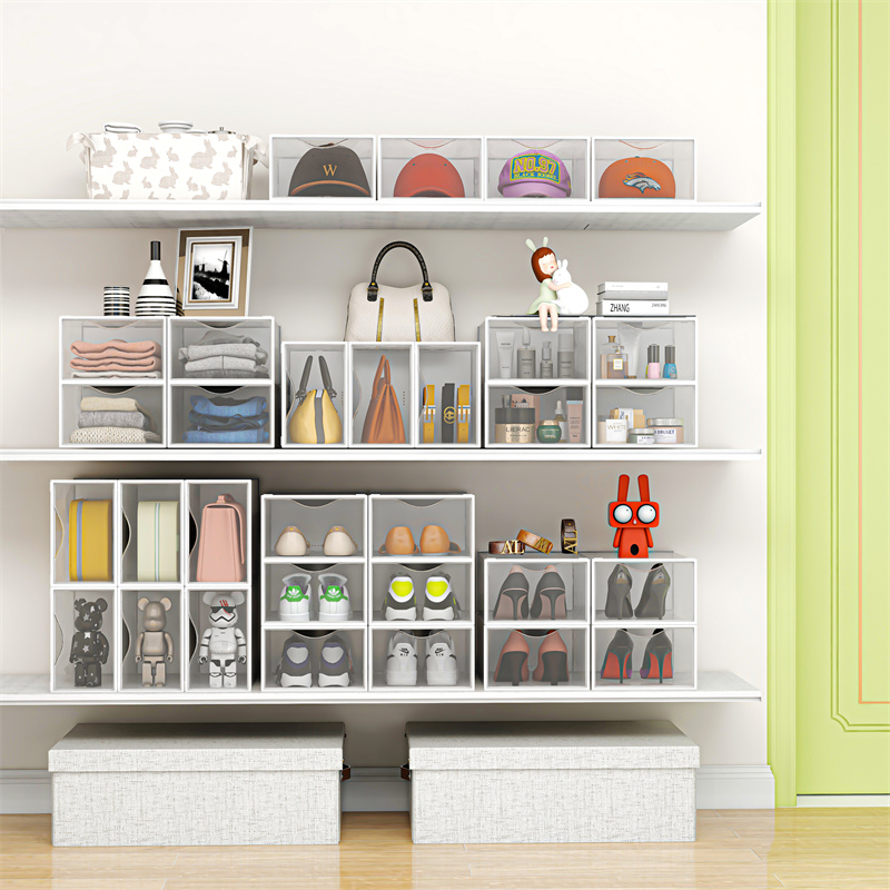 Drop Front Shoe Box