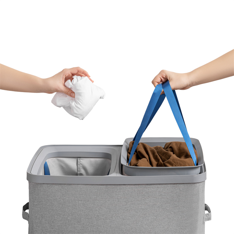 EasySort Duo 100L Laundry Hamper  