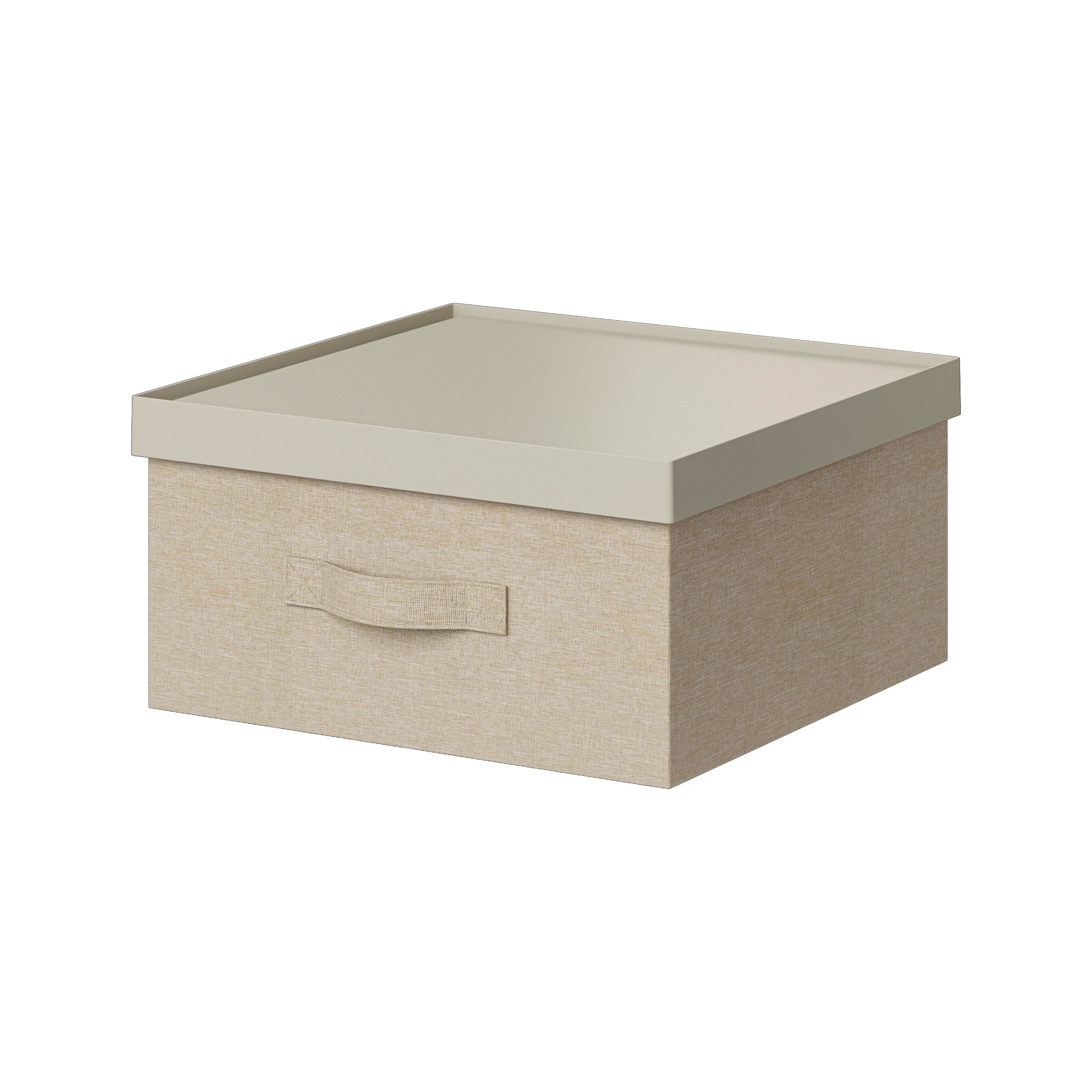 Plastic Lid Foldable Box-S