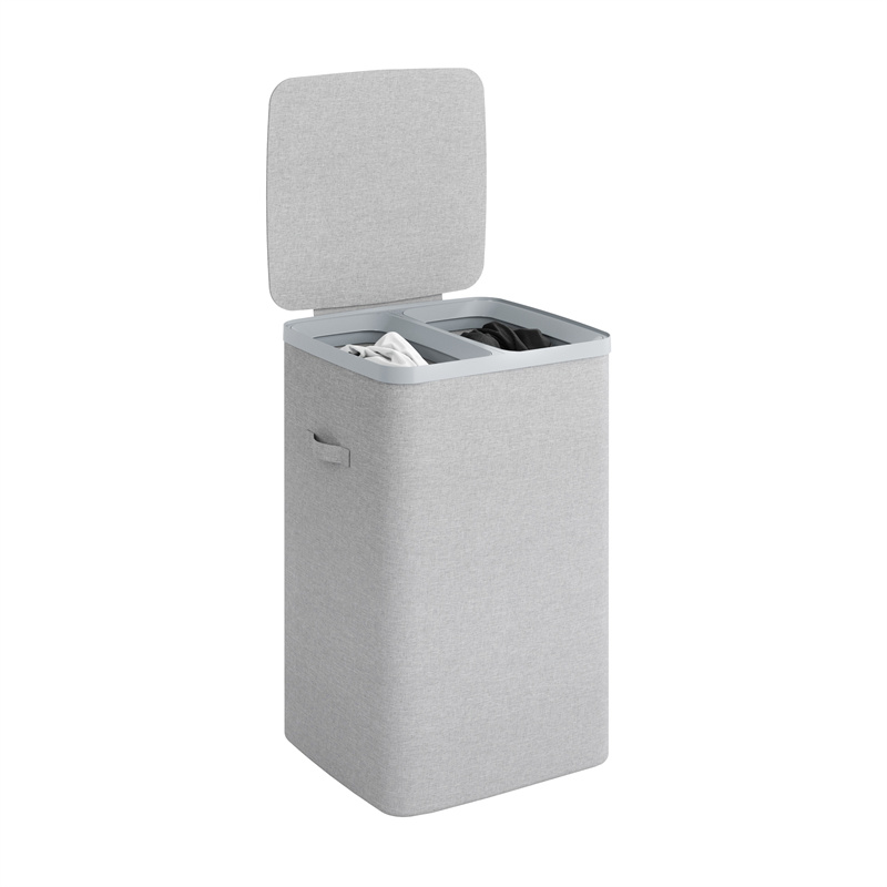 EasySort Slim Duo 80L Laundry Hamper
