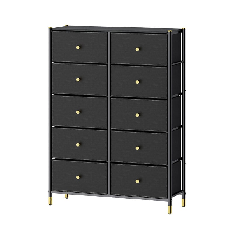 10 Drawer Storage Dresser Wide 