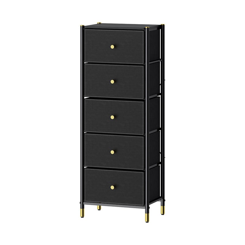 5 Drawer Storage Dresser Tall 