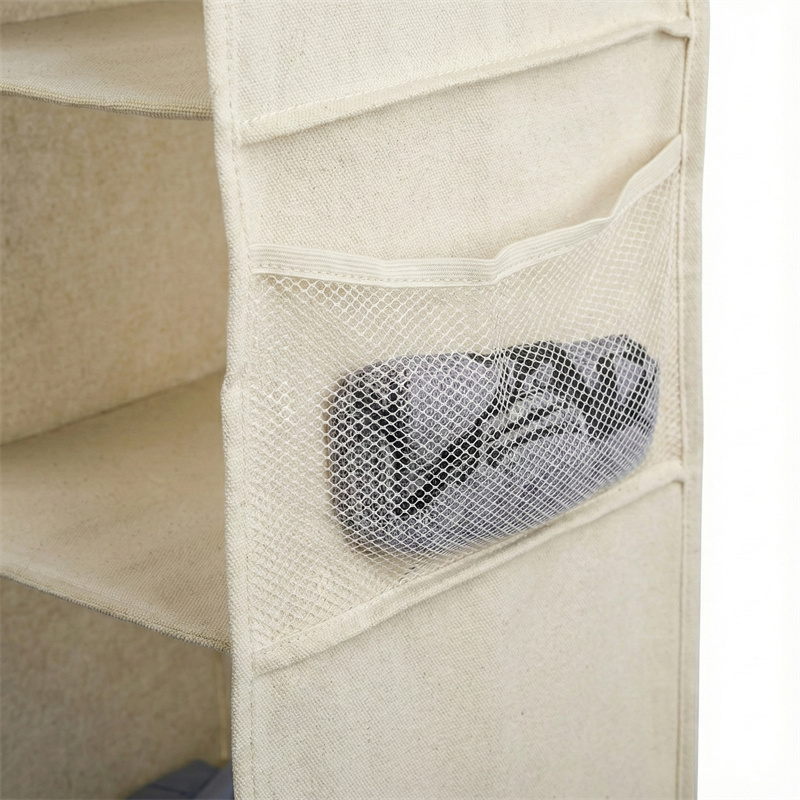Linen Range Large Hanging 6-Shelf Organizer 