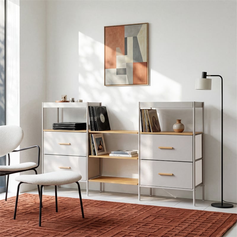 Drawer & Shelf Combo