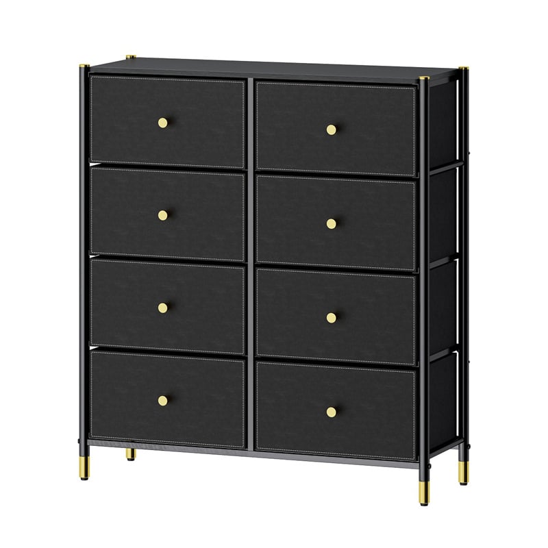 8 Drawer Storage Dresser Wide 