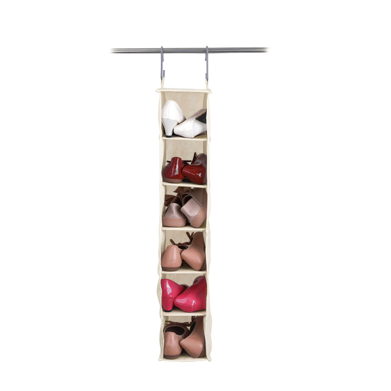 Linen Range Small Hanging 10-Shelf  Organizer 