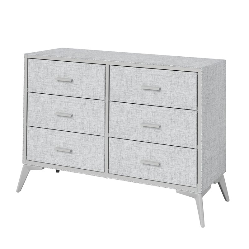 6 Drawer Storage Dresser Wide 