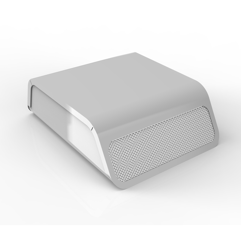Car Air Purifier HD7005 | UV Sterilization Negative Ion Cleaner with Aroma Diffuser, Temperature Humidity Display
