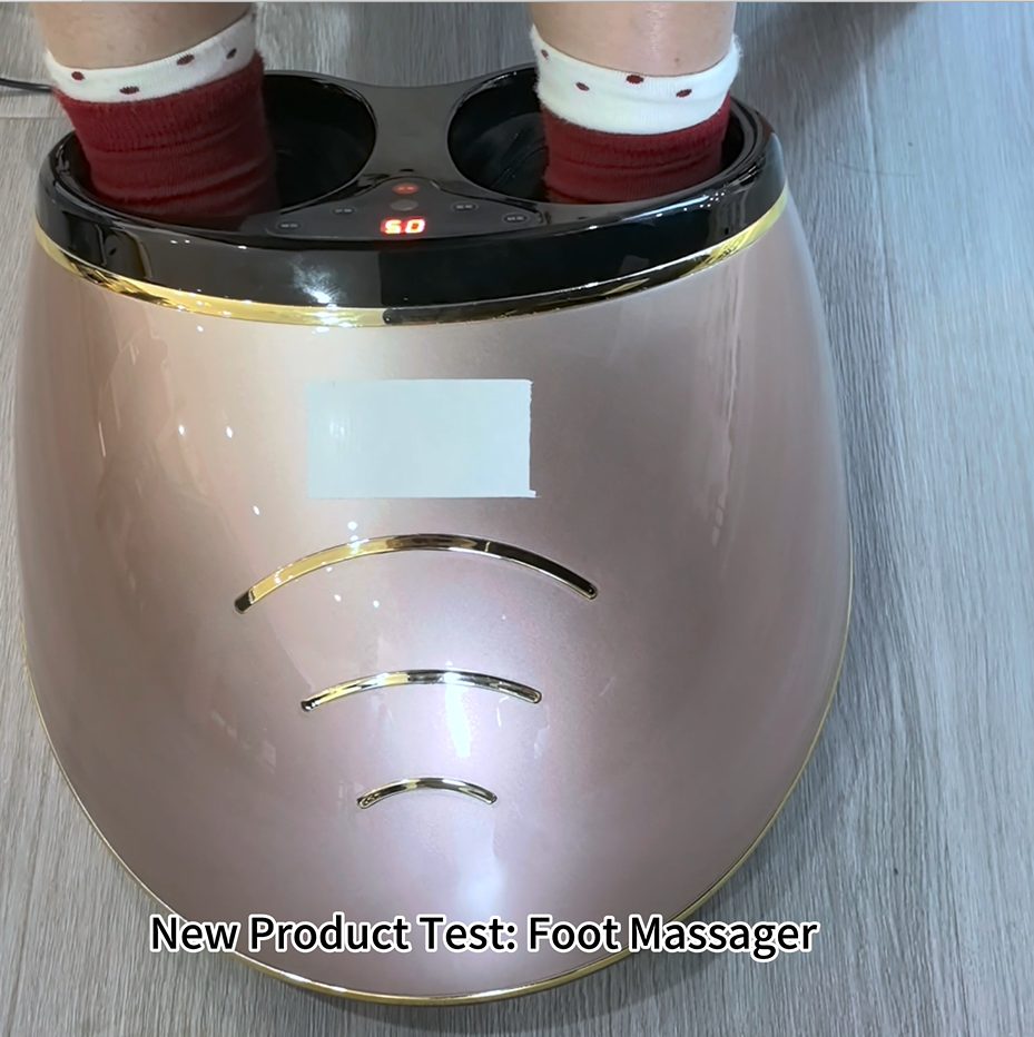 New Product Launch: Ergonomic Upgraded Foot Massager Delivers Salon-Grade Foot Relaxation at Home