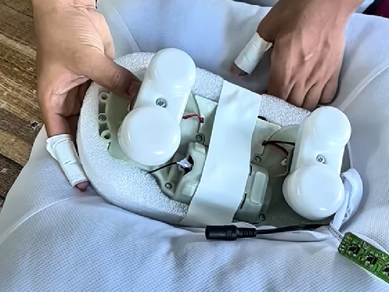 Transparent Production Line Unveiled: Factory Shows Full Manufacturing Process of Massage Pillows