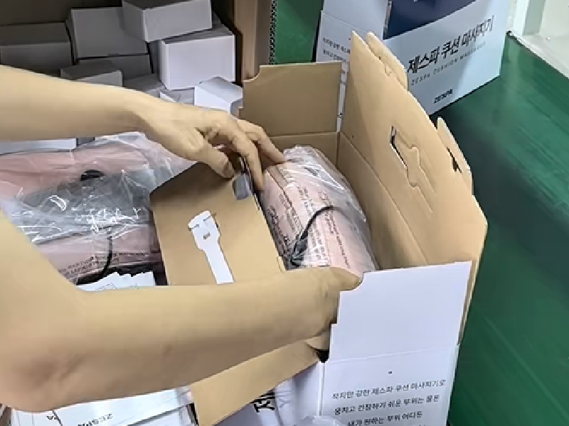 Full Production Line of ZESPA Neck Massage Pillow Shows Strict Quality Control & Efficient Manufacturing