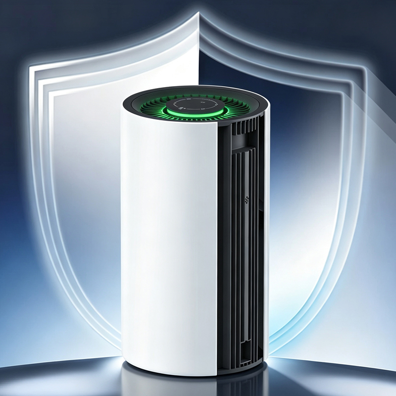 Home Air Purifier with UV LED Sterilization, Negative Ion, Aromatherapy, Remote Control, Quiet Sleep Mode for Dust PM2.5 Odor Removal
