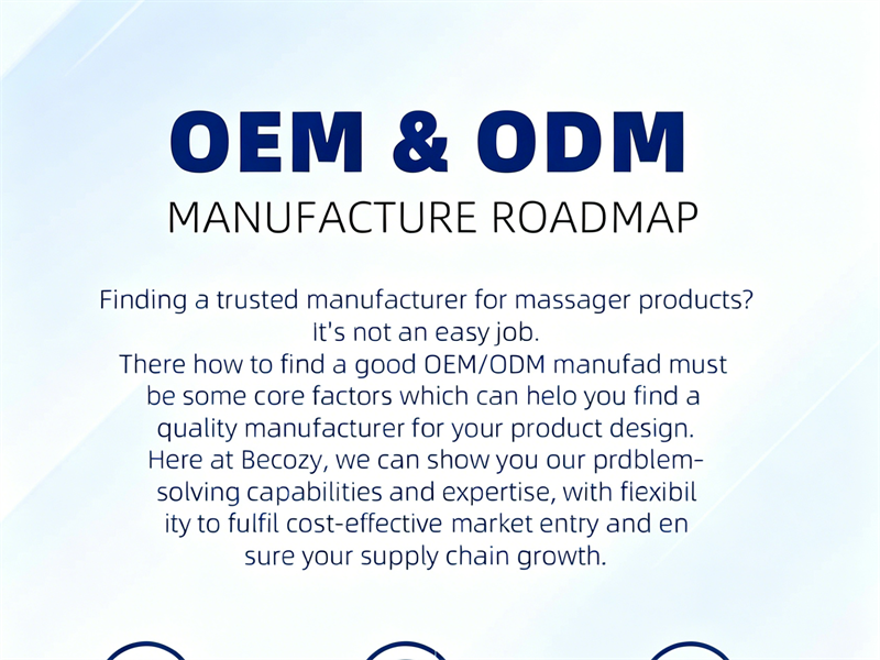 Xiamen Becozy’s OEM/ODM Services: Your Trusted Partner for Custom Massage Device Manufacturing