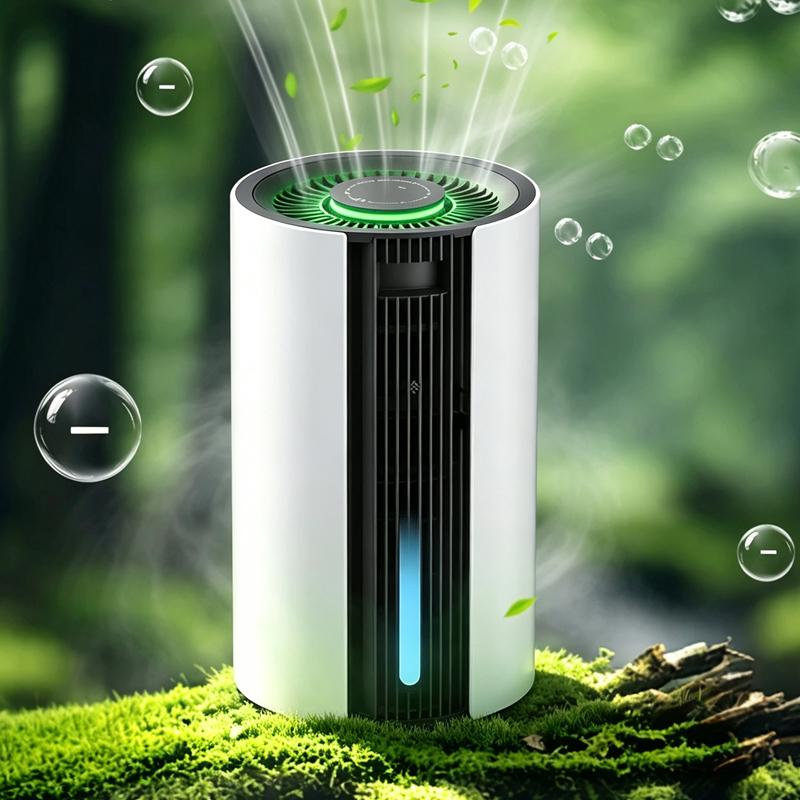 Home Air Purifier with UV LED Sterilization, Negative Ion, Aromatherapy, Remote Control, Quiet Sleep Mode for Dust PM2.5 Odor Removal
