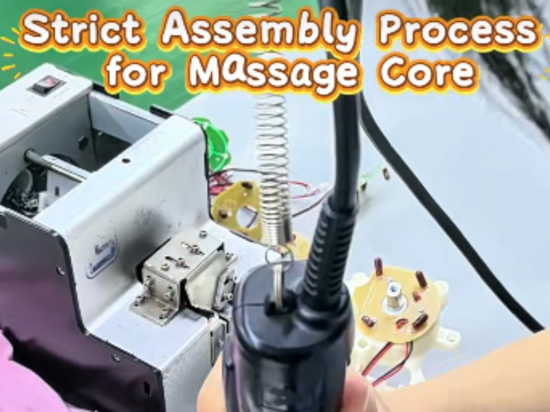 Factory Tour: On-site Assembly of Massage Device Core Mechanisms