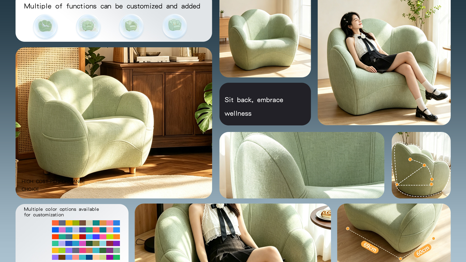 Petal Wrap-Around Lazy Sofa Chair, Ergonomic Curved Backrest Single Accent Armchair with Body Contour Support for Living Room Bedroom Balcony (9).png