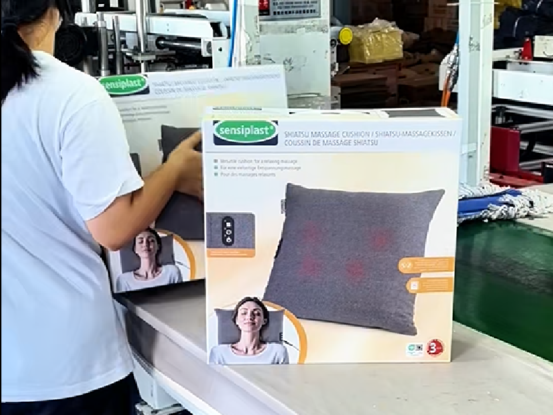 Full Production Line Revealed: Chinese Massage Pillow Factory Delivers Traceable OEM Supply Chain