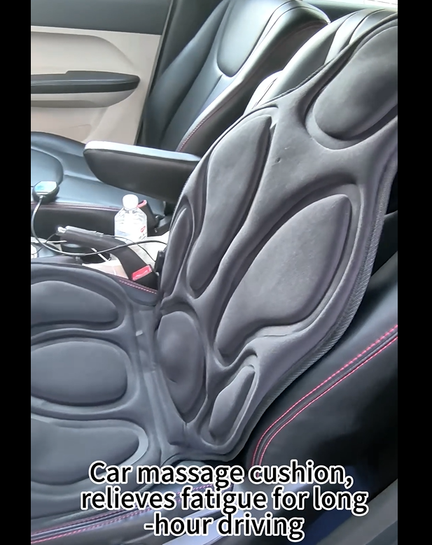 Real-car Field Test Finished for Multi-scene Car Massage Cushion