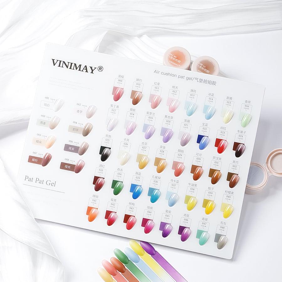 Proč je gelový polštářek Vinimay Air Cushion Pat Pat považován za nejlepší řešení pro dosažení přechodového efektu?