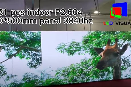 εσωτερικό P2.604 500*500mm πλάιο 3840hz