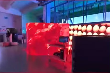 Naked-eye 3D outdoor NationStar high-end P5.7 common cathode energy-saving large-screen LED display