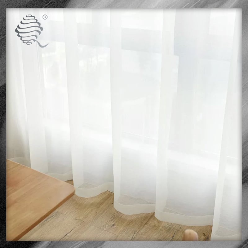 simple sheer curtain fabric