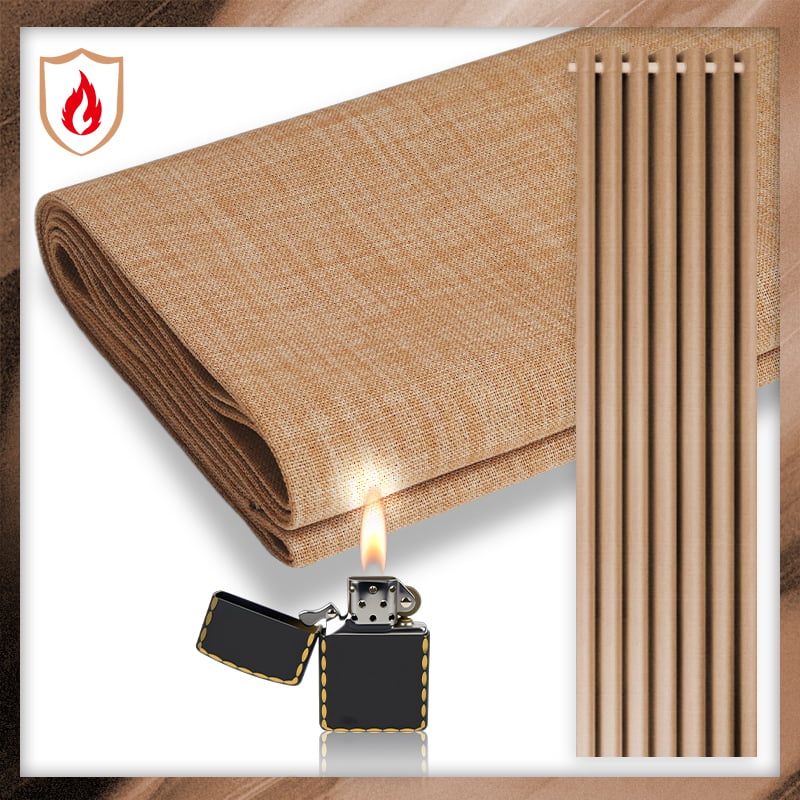 Faux-Linen Blackout Curtain Fabric | Premium Home & Commercial Curtains