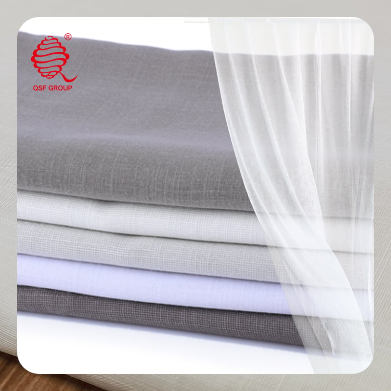 Bamboo Slub Sheer Fabric – Nature-Inspired Elegance for Modern Interiors
