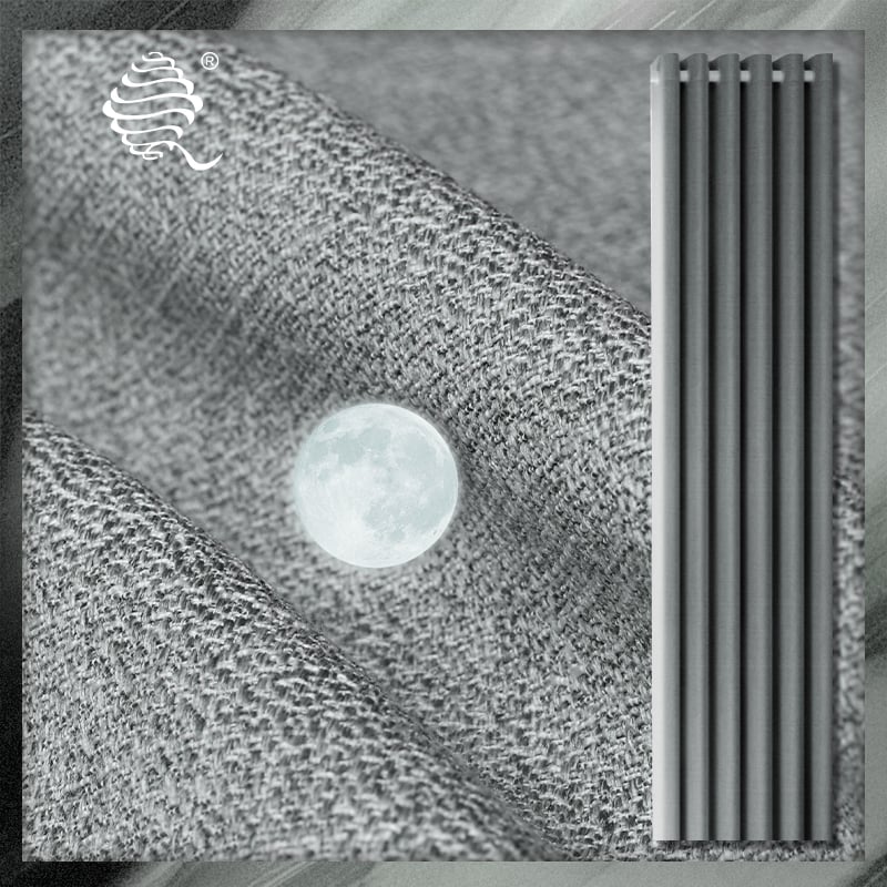 Textured Blackout Curtain Fabric | Premium Home & Commercial Curtains