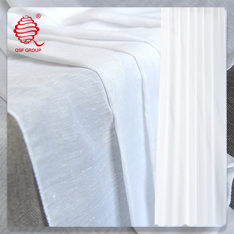 30S Single Terylene Sheer Fabric – Lightweight, Breathable, and Flame-Retardant
