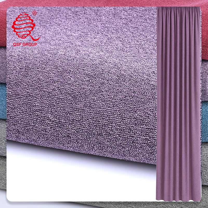 Poly-Chevron Chenille Blackout Fabric | Heavyweight Texture & Premium Shading