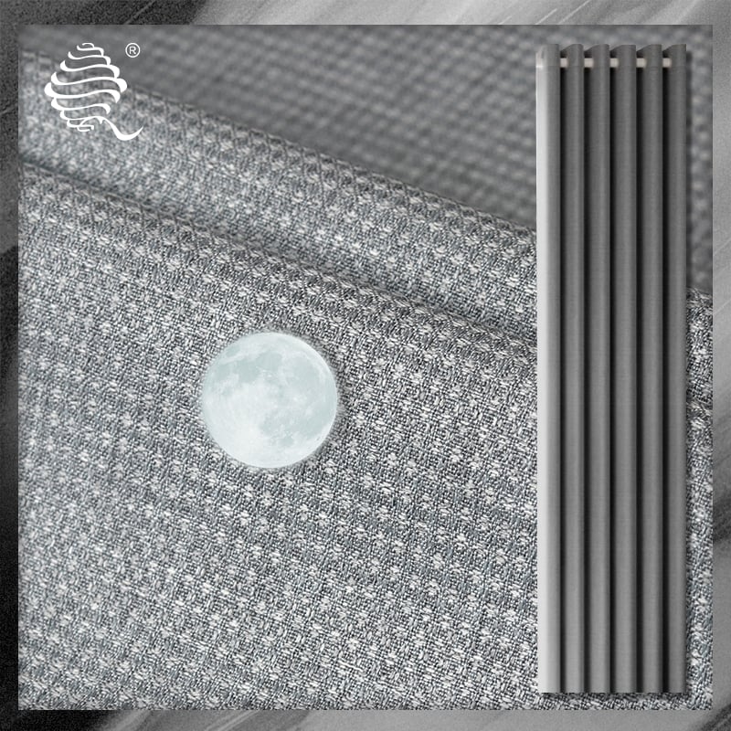 Small Check Curtain Fabric | Vintage Style Curtain Material