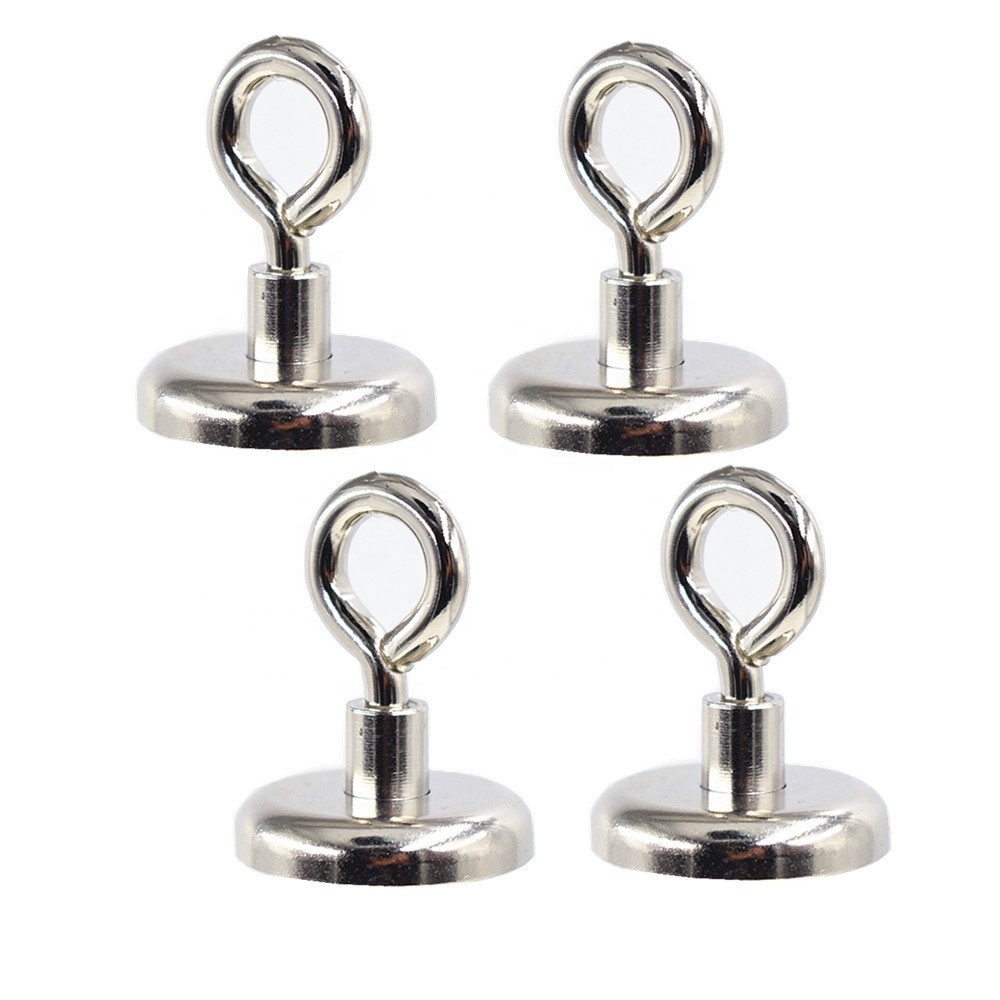Ketaimag CNC NdFeB Pot Magnet with Eyelet hook