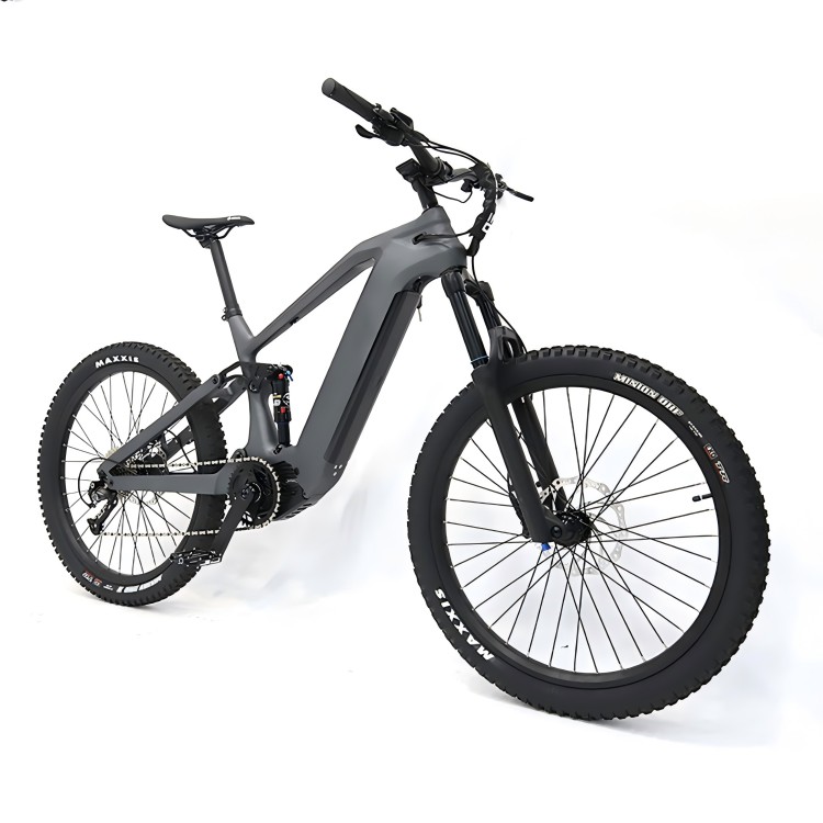 Emtb Bafang M600 G510 Motor medio marco 500W 1000W 48V Marco de carbono E-bike bicicleta de montaña con suspensión completa