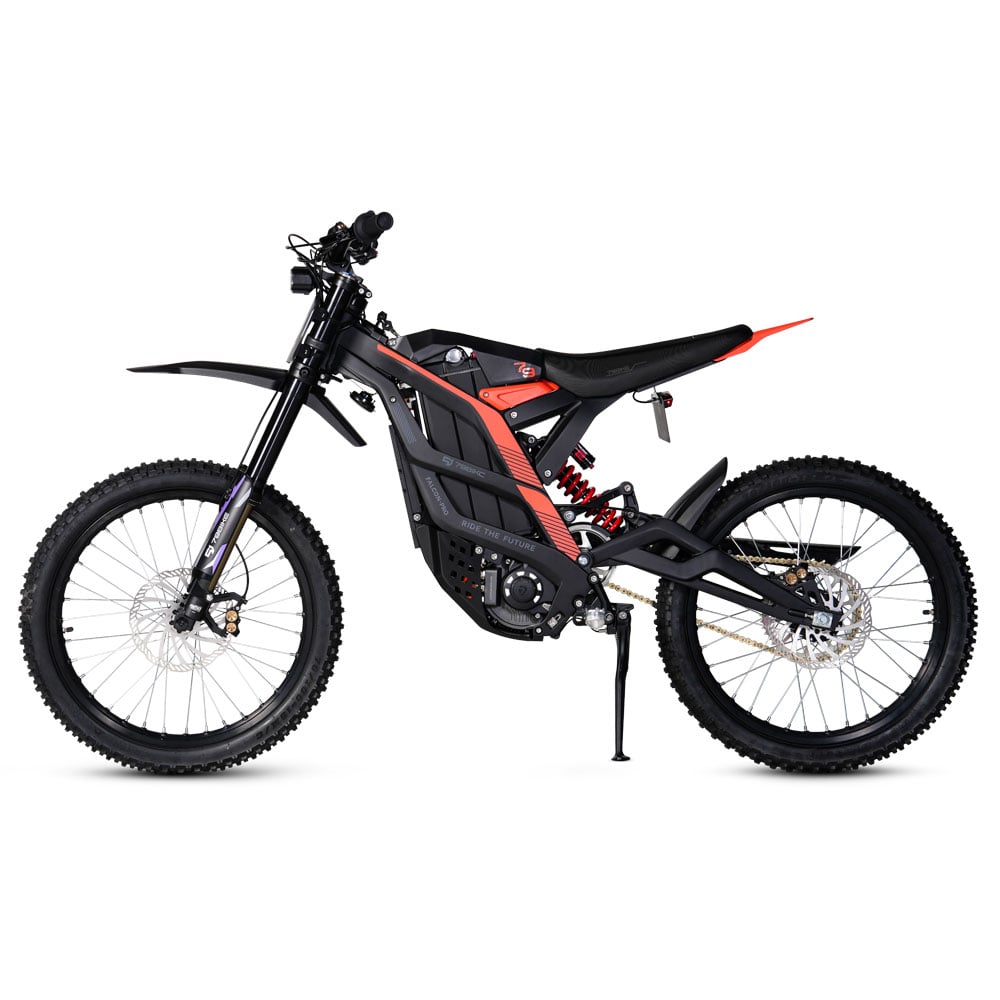 moto eléctrica todoterreno tipo bicicleta de trial 79BIKE Falcon Pro, 8,5 kW, par de torsión de 410 N·m, 72 V, 35 Ah, autonomía de 120 km