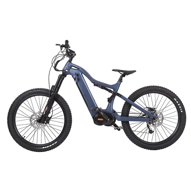 9 velocidad Emtb 1000W Motor central de suspensión completa bicicleta de montaña de alta velocidad bici de tierra para adultos