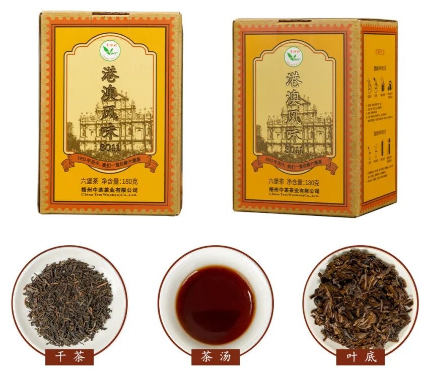 GX17 The Hongkong and Macau 8011 Liupao Tea