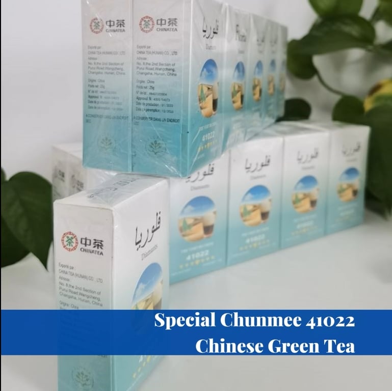 020: Chinese Chunmee green tea 41022