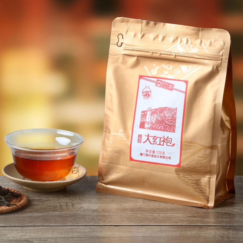 500: Dahongpao the golden bag package from Xiamen Tea