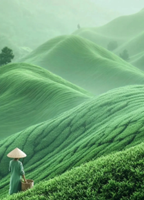 Savor the Alpine Soul, Send a Postcard from Spring - China Tea Butterfly "Xi Xiang Ying" Pre-Qingming Alpine Green Tea (GT730) & "Alpine Ecological Pre-Qingming Green Tea"