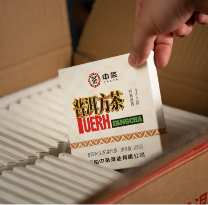 [NEW LAUNCH] China Tea Puerh Fangzhuan, The Mini Square Brick, Compressed Raw Puerh Tea