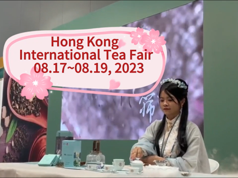 252:China Tea(Hunan) attends 2023 HK Int'l Tea Fair